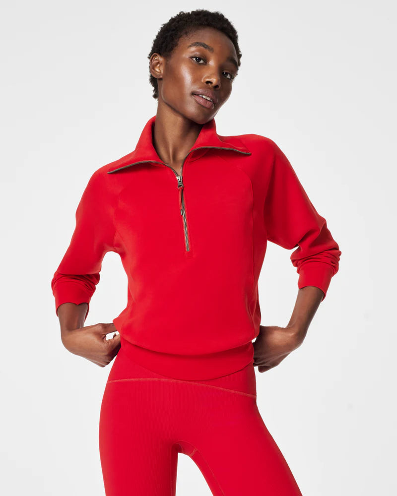 SPANX AE HALF ZIP