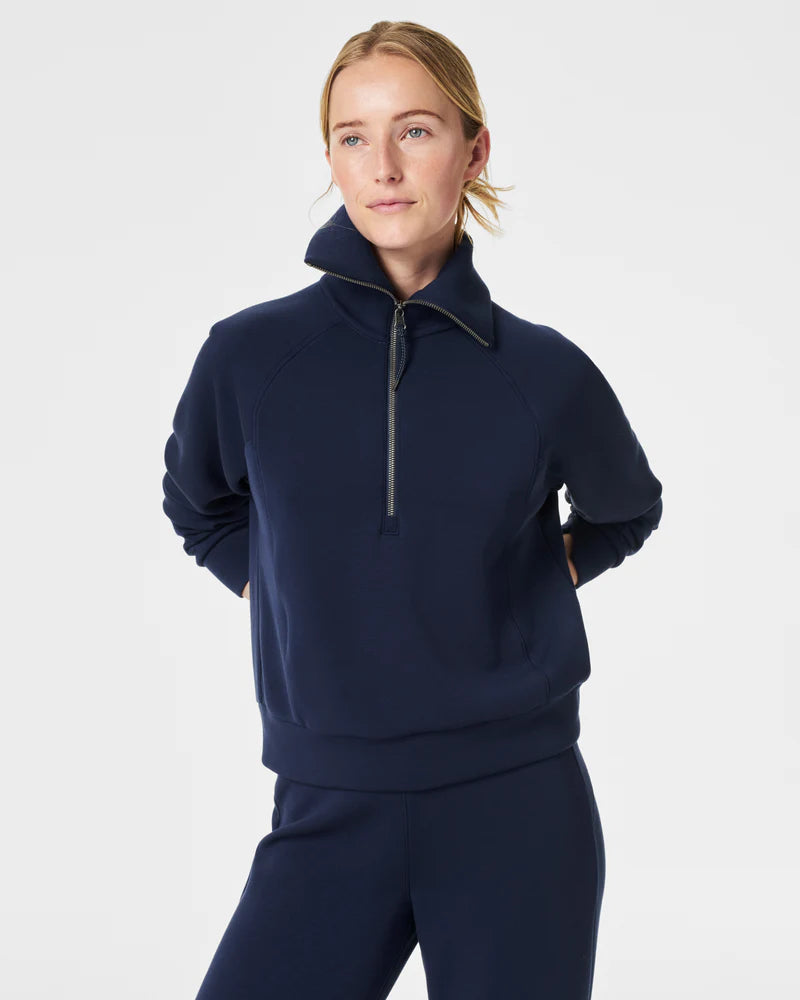 SPANX AIRESSENTIALS HALF ZIP