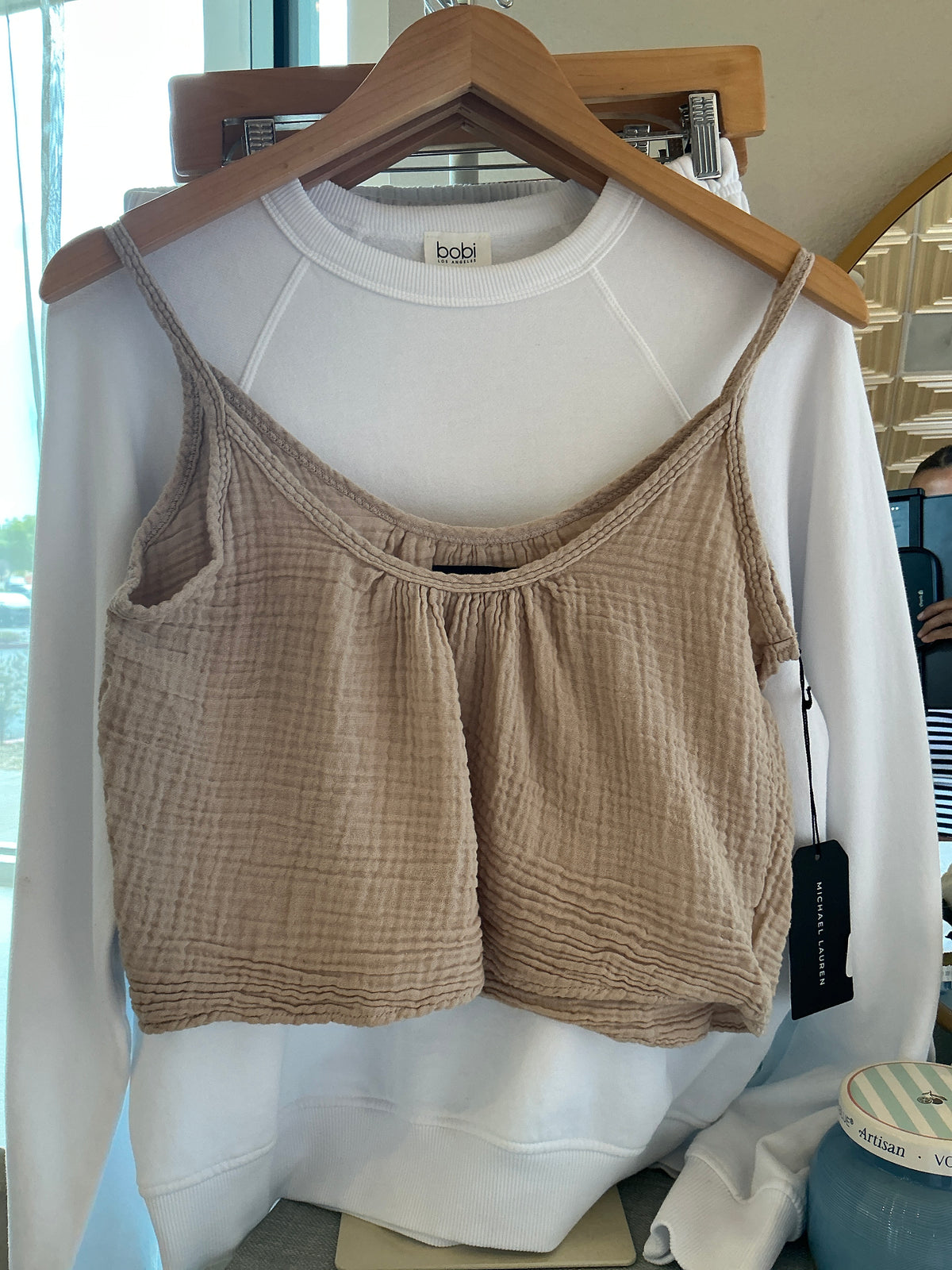 DURHAM SPAGHETTI STRAP TANK