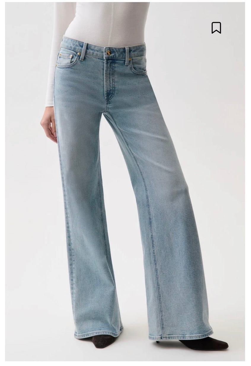 VIVIAN MID RISE WIDE LEG