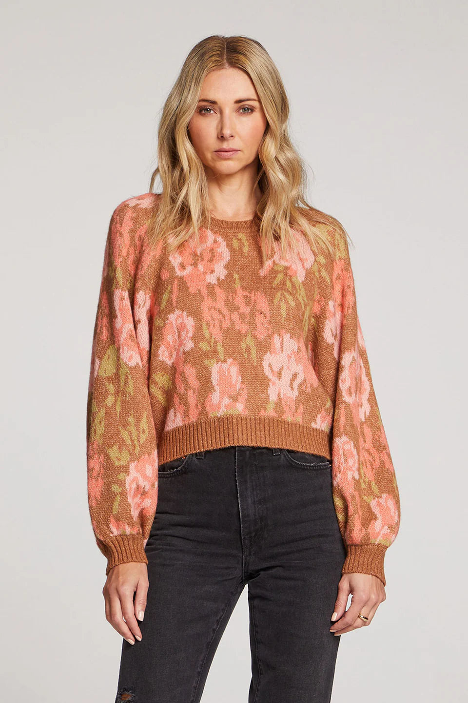 LONG SLEEVE SWEATER (SANGRIA)