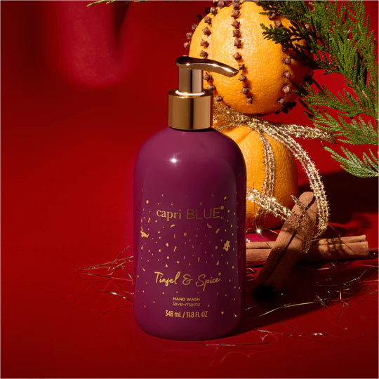 GLIMMER TINSEL & SPICE HAND WASH 11.8 FL.OZ