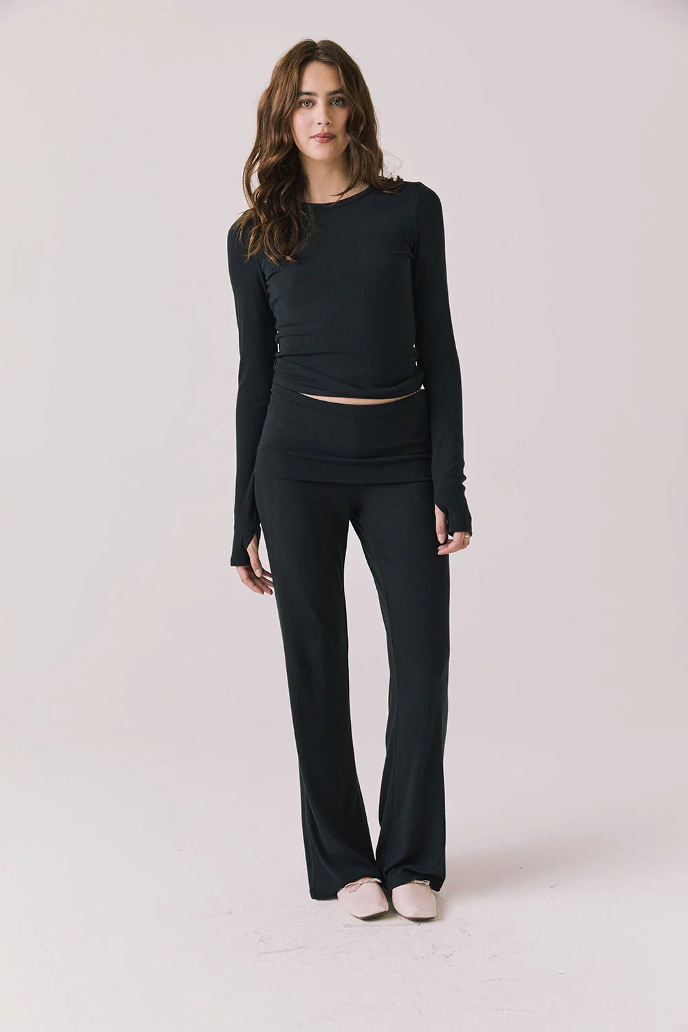 HEAVENLY RIB KIT PORTA LONG SLEEVE