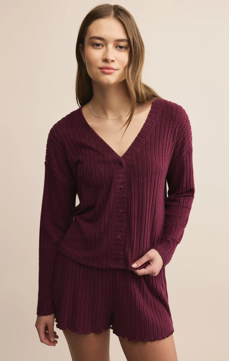 MARA RIB CARDIGAN