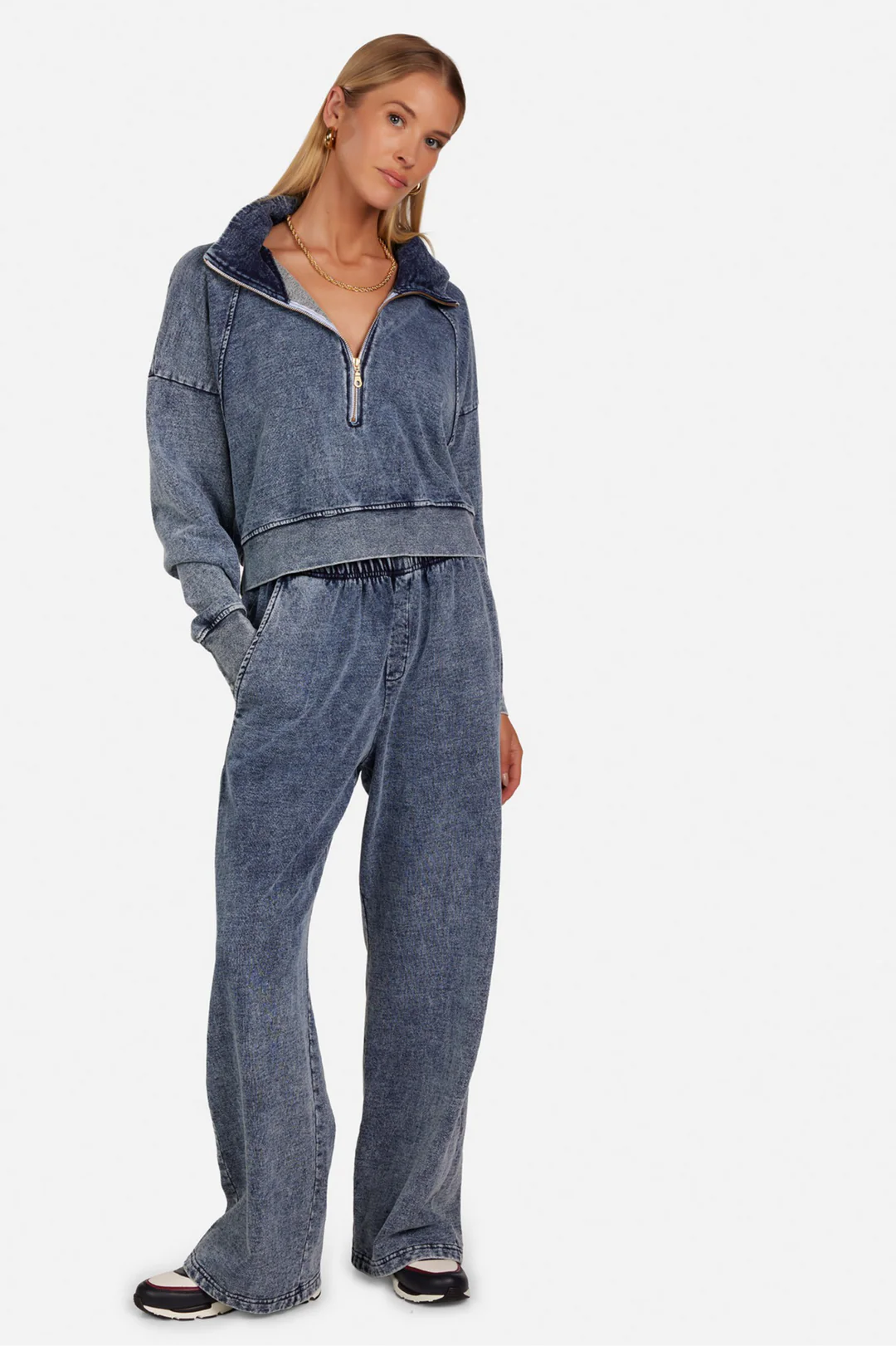 MORTIMER- RAGLAN HALF ZIP PULLOVER