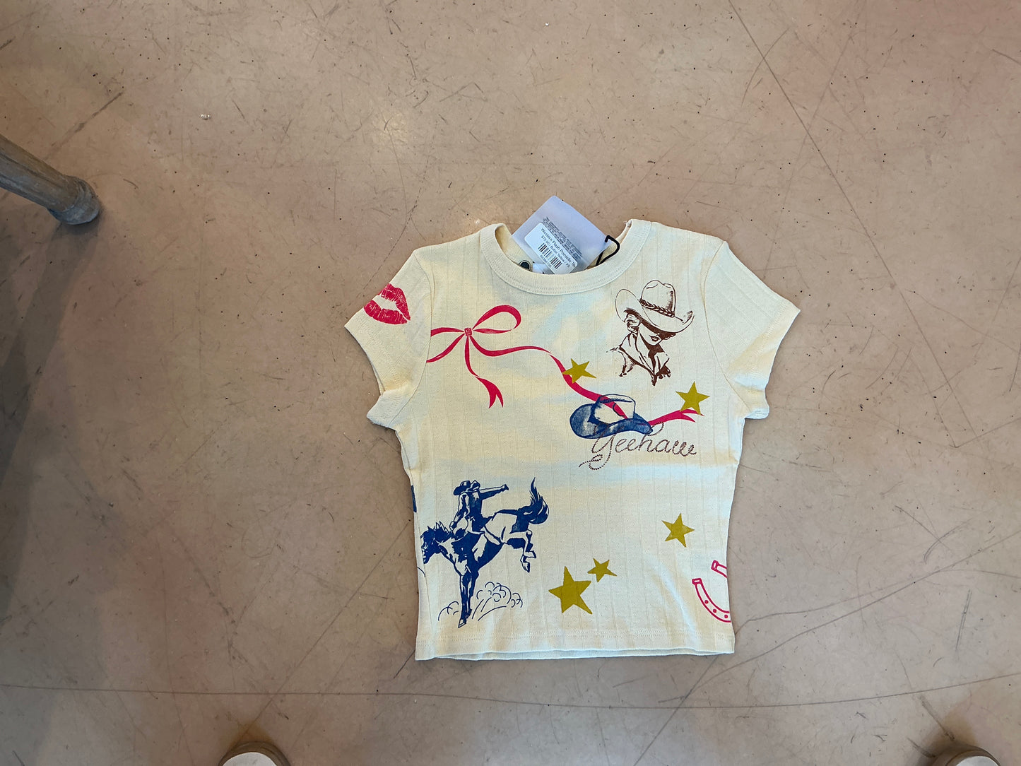 Western Flash Pointelle Tee