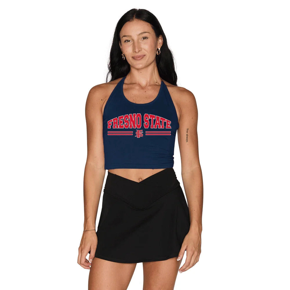 FRESNO STATE HALTER TOP