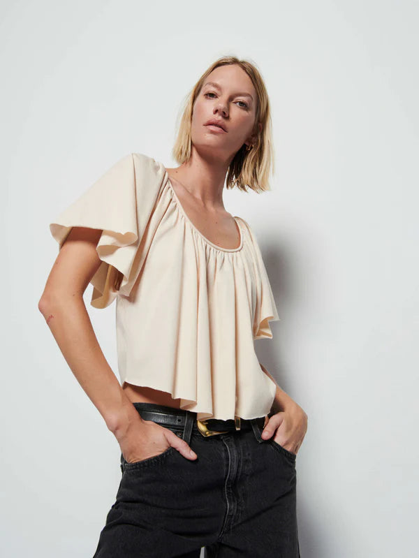 ANNA SUNBURST TOP