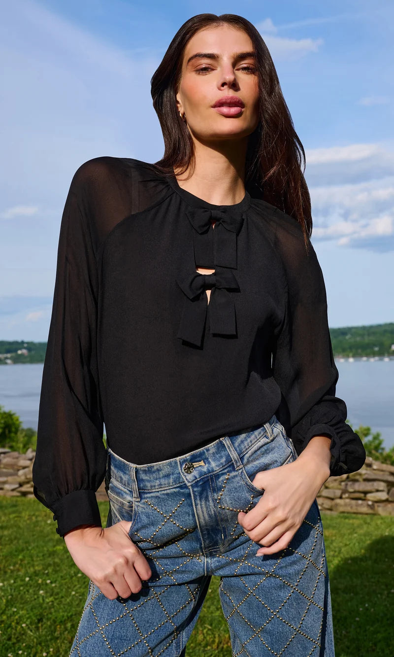 AURELIA BOW BLOUSE