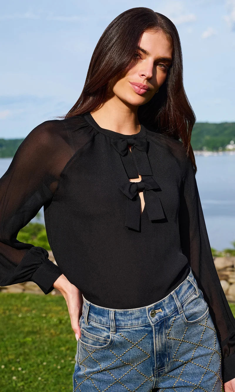 AURELIA BOW BLOUSE
