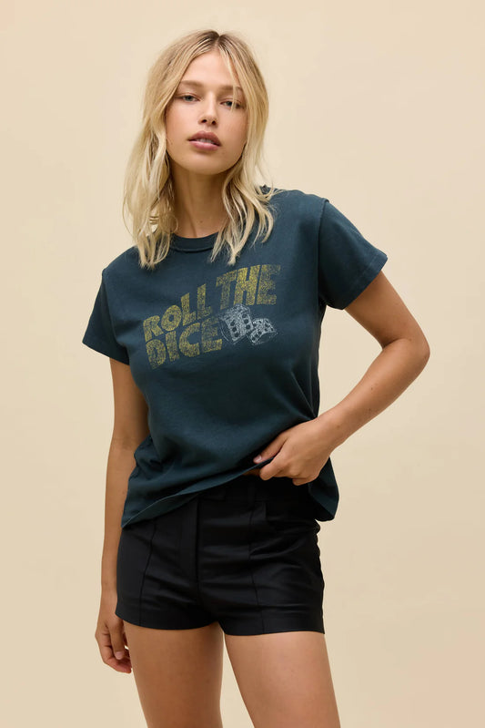 ROLL THE DICE REVERSE GF TEE