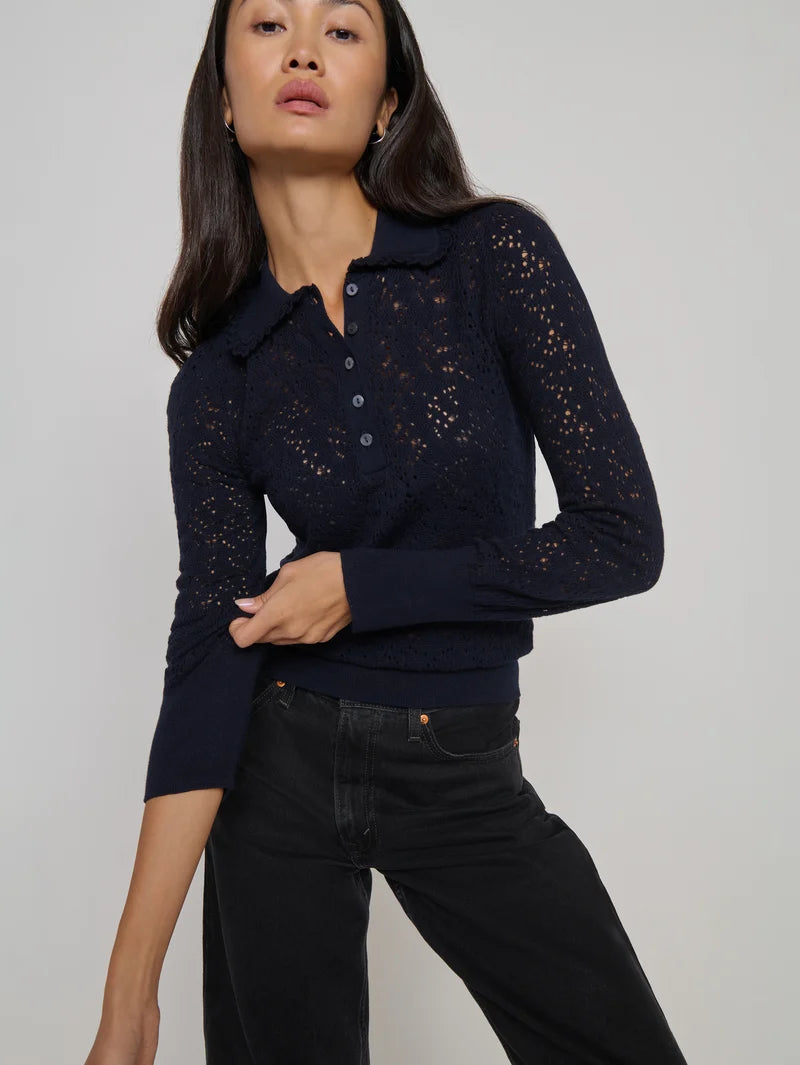 CHLOE LACE SWEATER