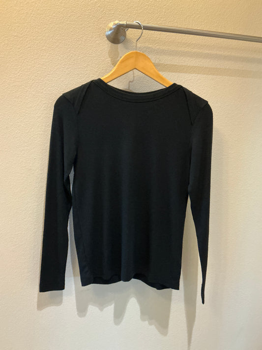 CROSS SHLDR BOATNECK L/S SLIM TEE