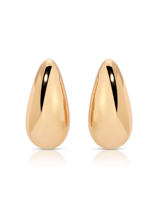 GOLDEN TEARDROP EARRINGS
