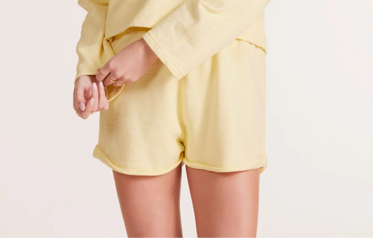 ROLL CUFF TIE WAIST SHORT