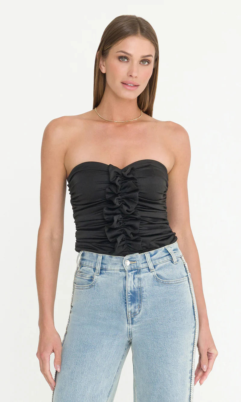 PHOEBE RUFFLE BODYSUIT