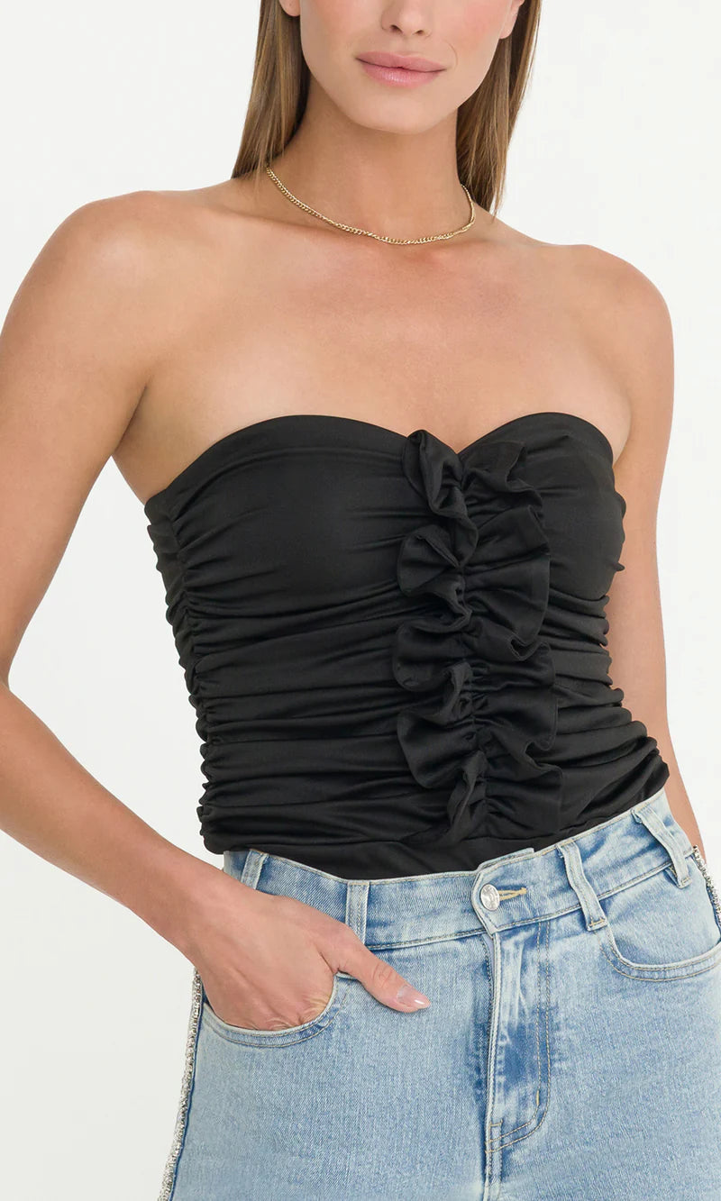 PHOEBE RUFFLE BODYSUIT