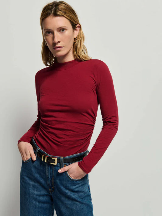 RITA MOCK NECK LONG SLEEVE