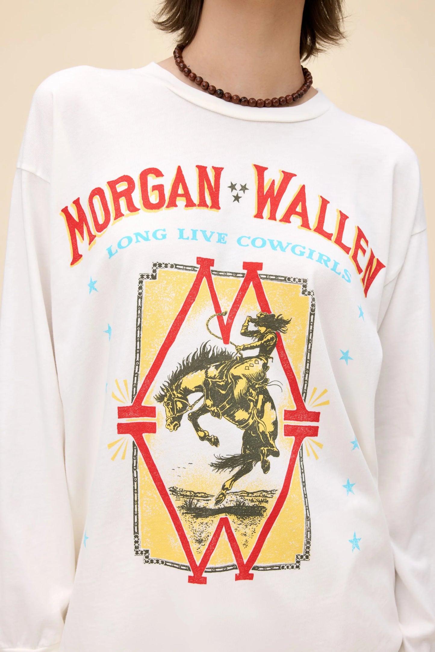 MORGAN WALLEN LONG LIVE COWGIRLS RELAXED L/S