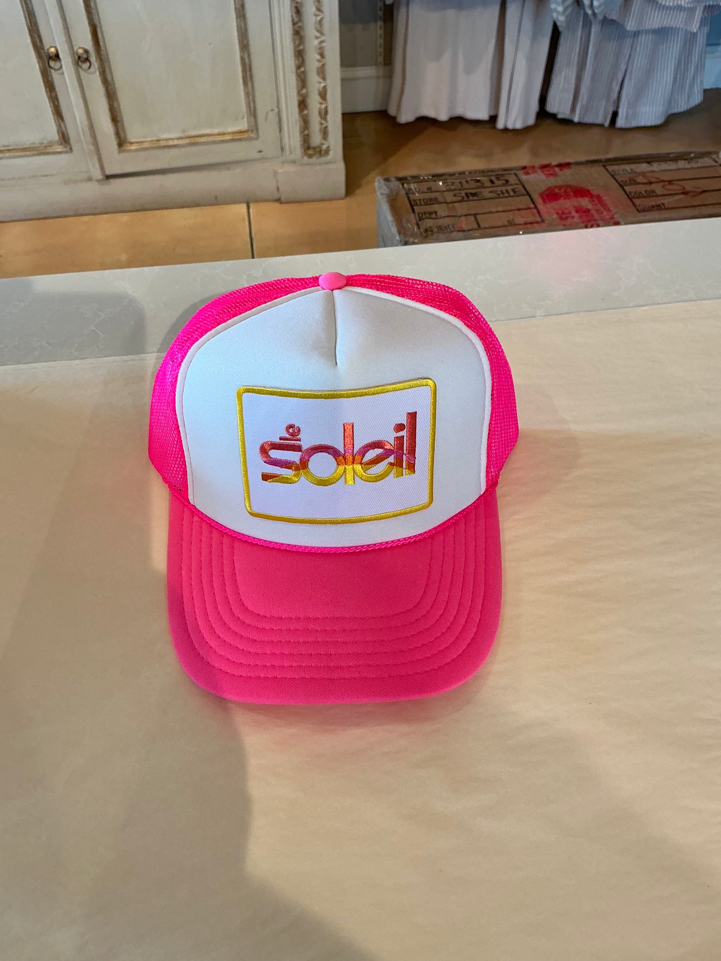 PATCH TRUCKER HAT SPRING 2025