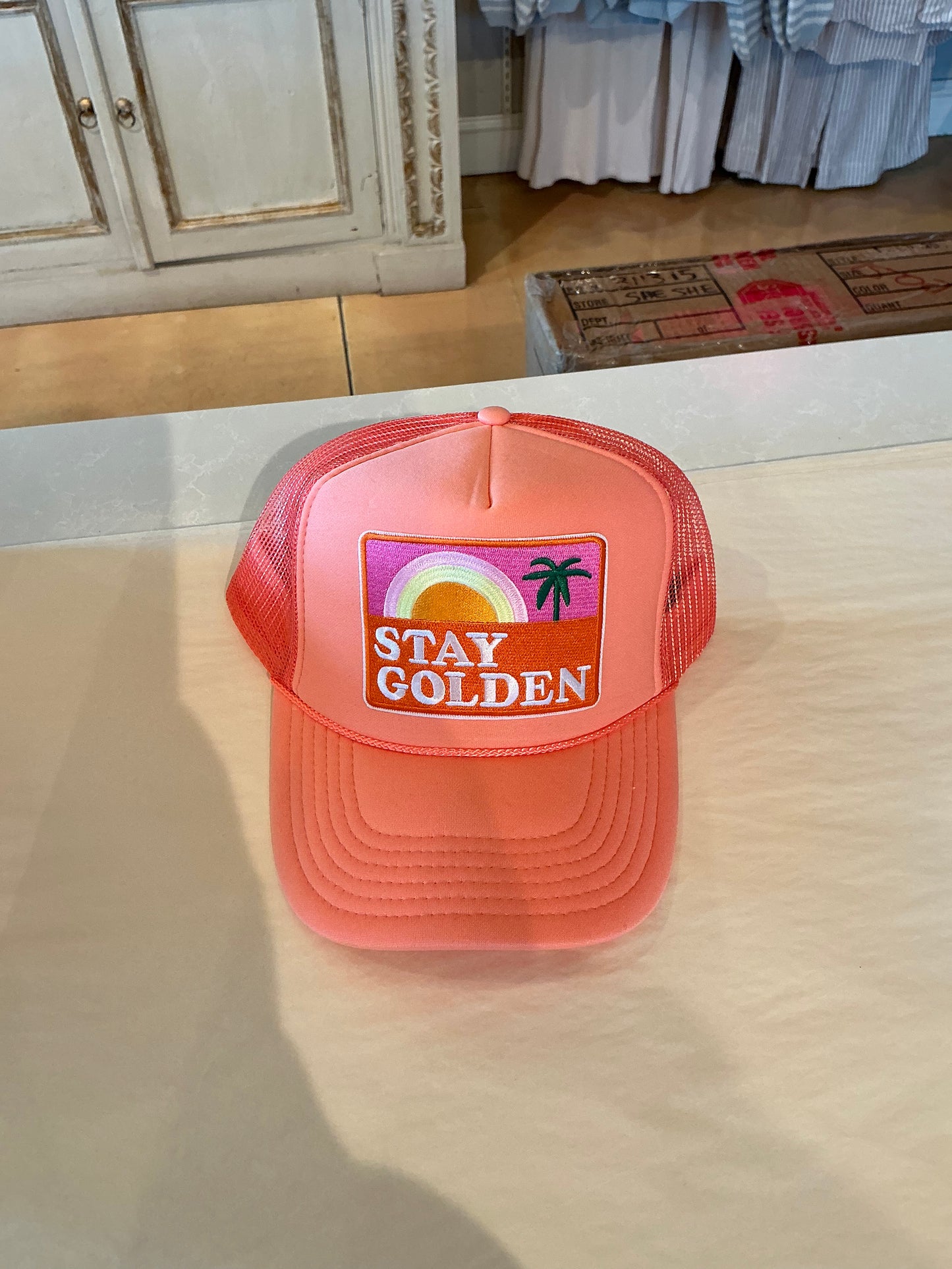 PATCH TRUCKER HAT SPRING 2025