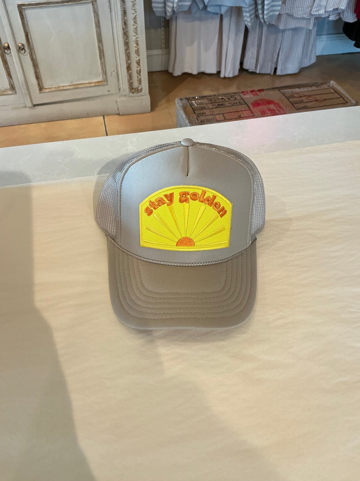 PATCH TRUCKER HAT SPRING 2025