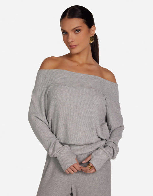 Fenn off shoulder sweater