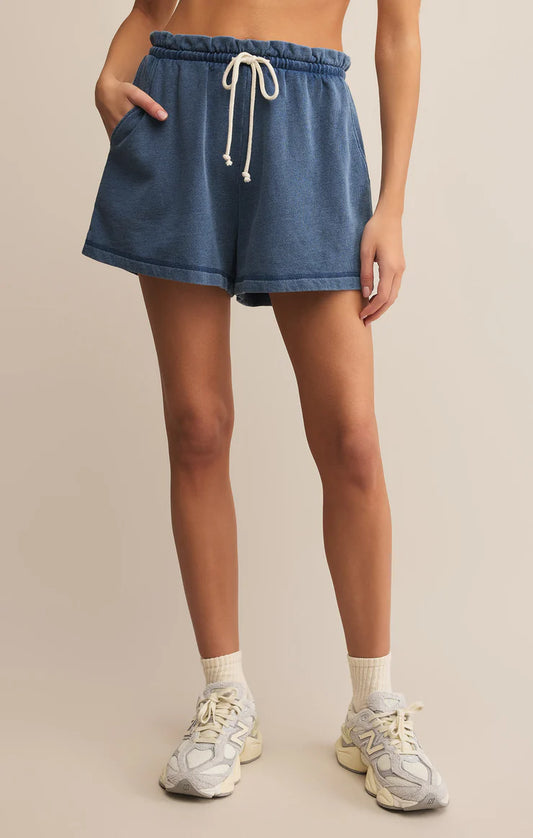Gael Knit Denim Short