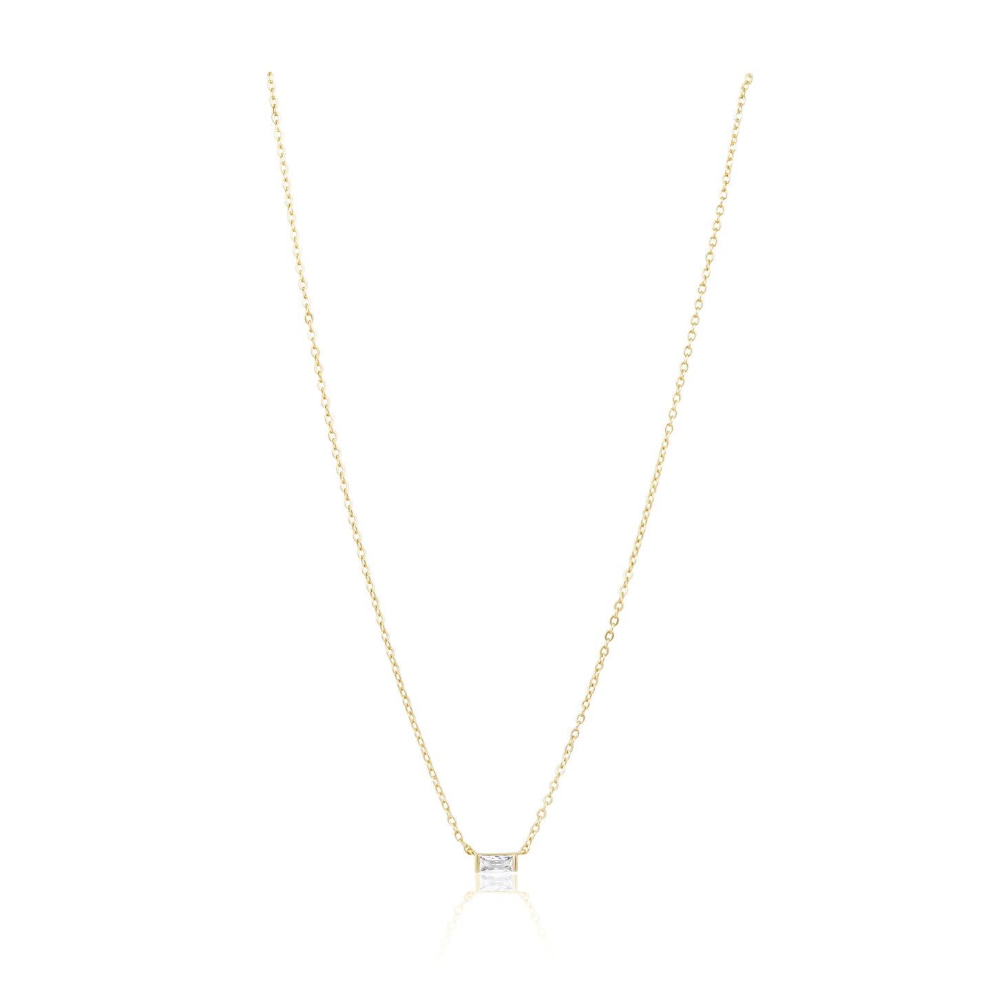 Willow necklace clear