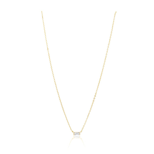 Willow necklace clear