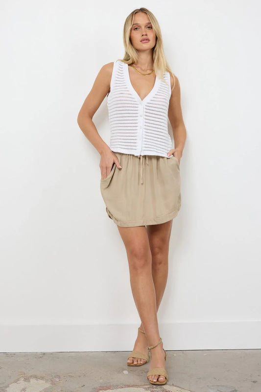 BOXER W/ POCKETS MINI SKIRT