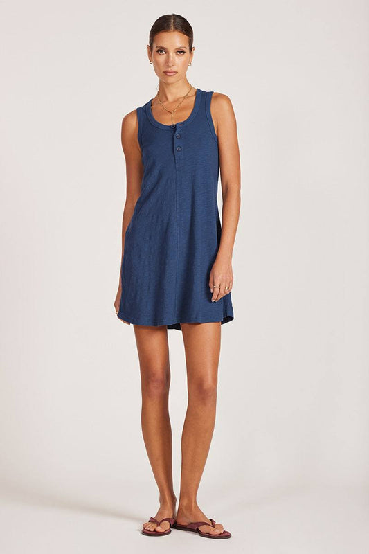 HENLEY TANK DRESS