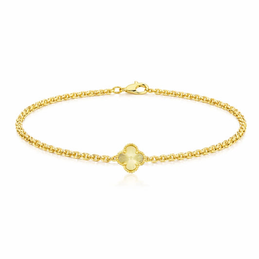 ROSALIE CLOVER CHAIN BRACELET