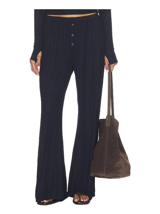 LAGUNA-WIDE LEG PANT W/ SNAPS