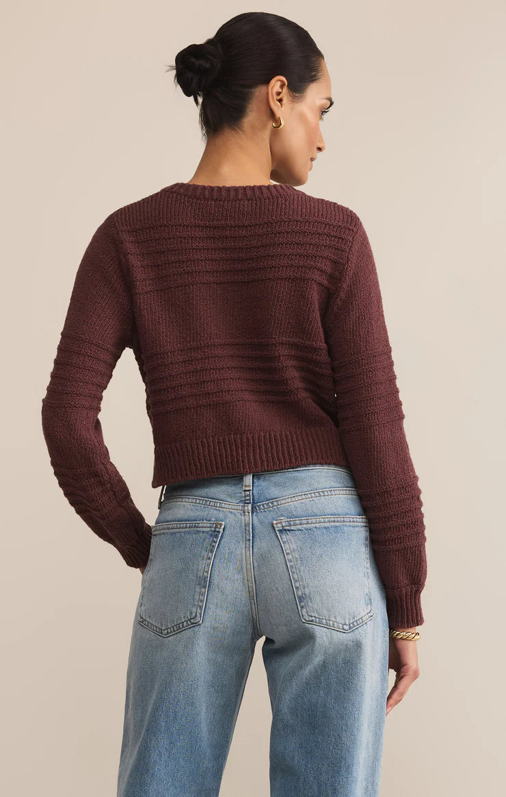 BETWEEN THE LINES CARDIGAN