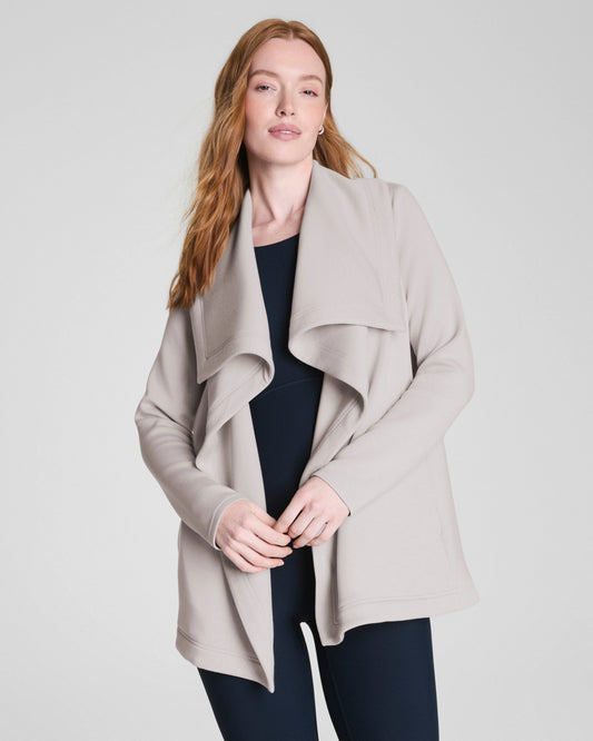 AIRESSENTIALS OPEN WRAP CARDIGAN