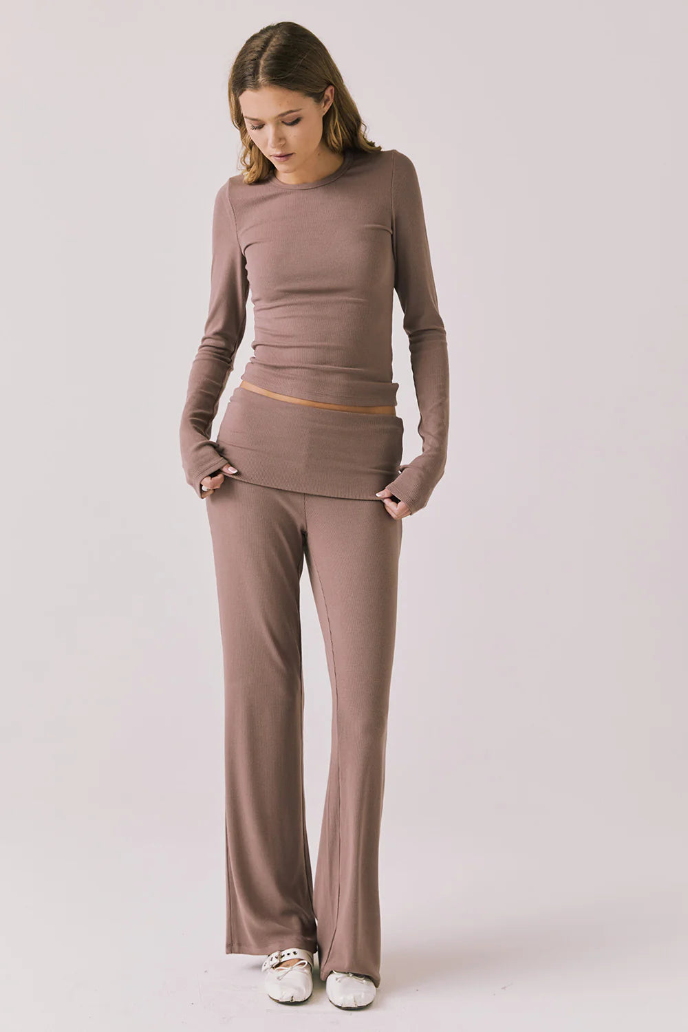 HEAVENLY RIB KIT MANTRA LEGGING