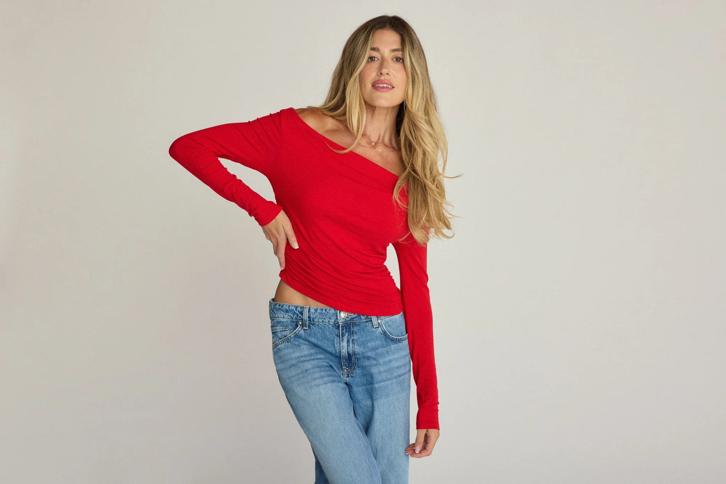ANGELICA LONG SLEEVE TOP