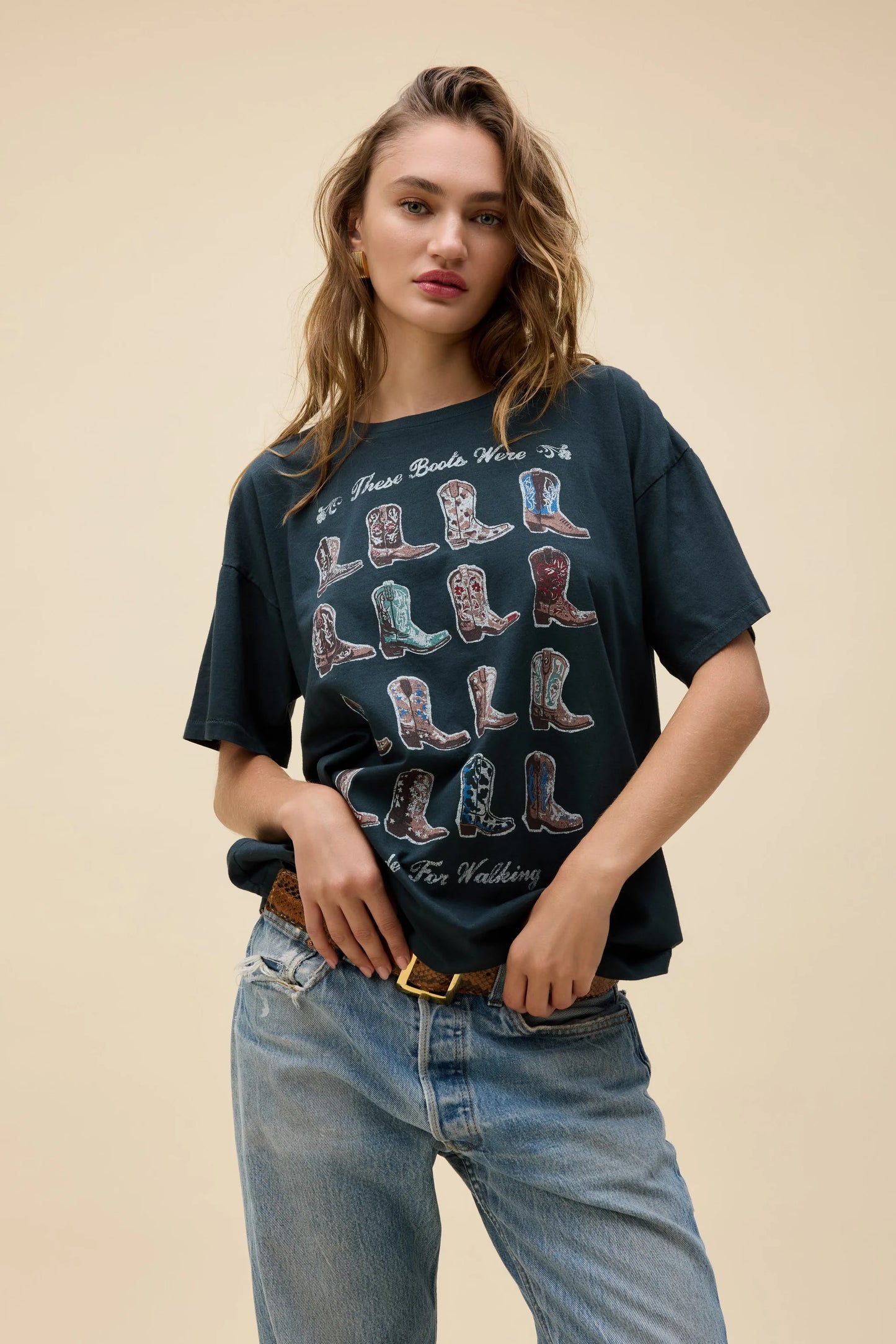 BOOTS FOR WALKING MERCH TEE