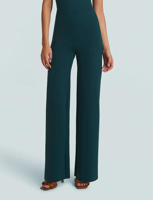 NEOPRENE WIDE LEG PANT