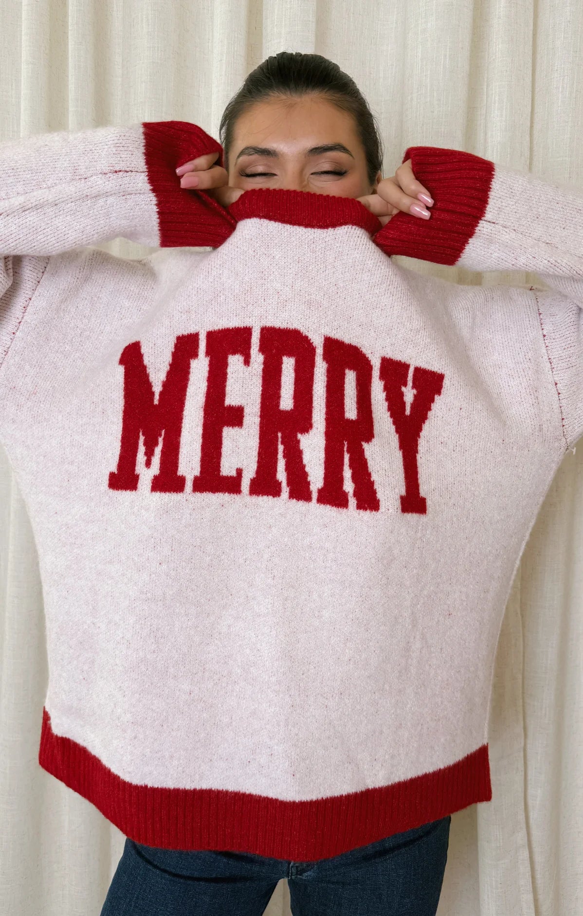 MERRY GRAPHIC CLASSIC CREWNECK