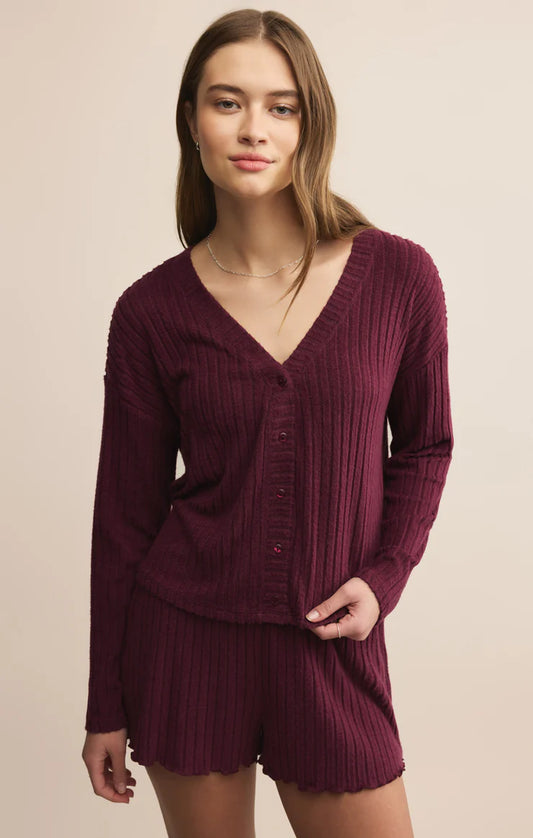 MARA RIB CARDIGAN