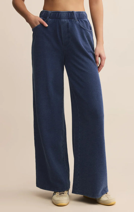 ENTOURAGE KNIT DENIM PANT