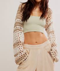 GIA CROCHET SHRUG