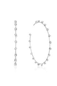 SIMPLE SPARKLE CRYSTAL HOOP