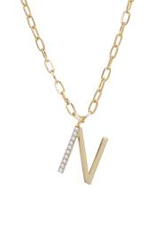 ETTIKA INITIAL NECKLACE