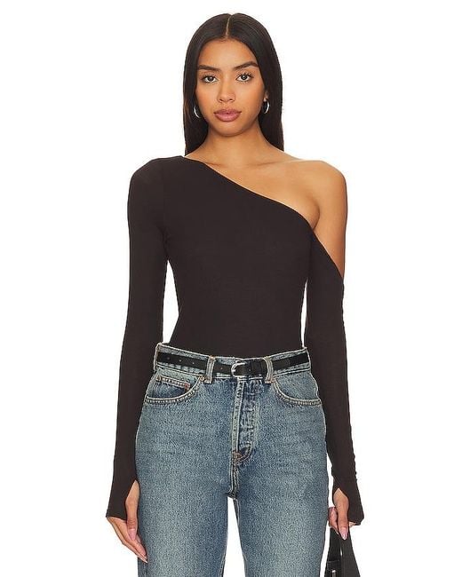 MAGDALENO ASYMETRICAL ONE SHOULDER TOP